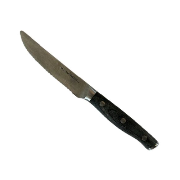 Pampered Chef PC High-Carbon German Steel Pakkawood Handle 4" Tomato Knife - Picture 1 of 3